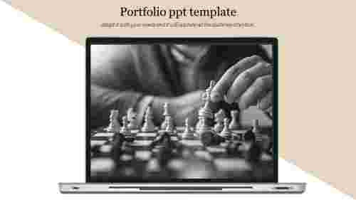 portfolio ppt template-portfolio